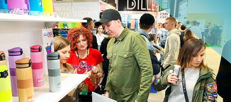 国产水杯品牌迈出国门，UZSPACE再现俄罗斯展会