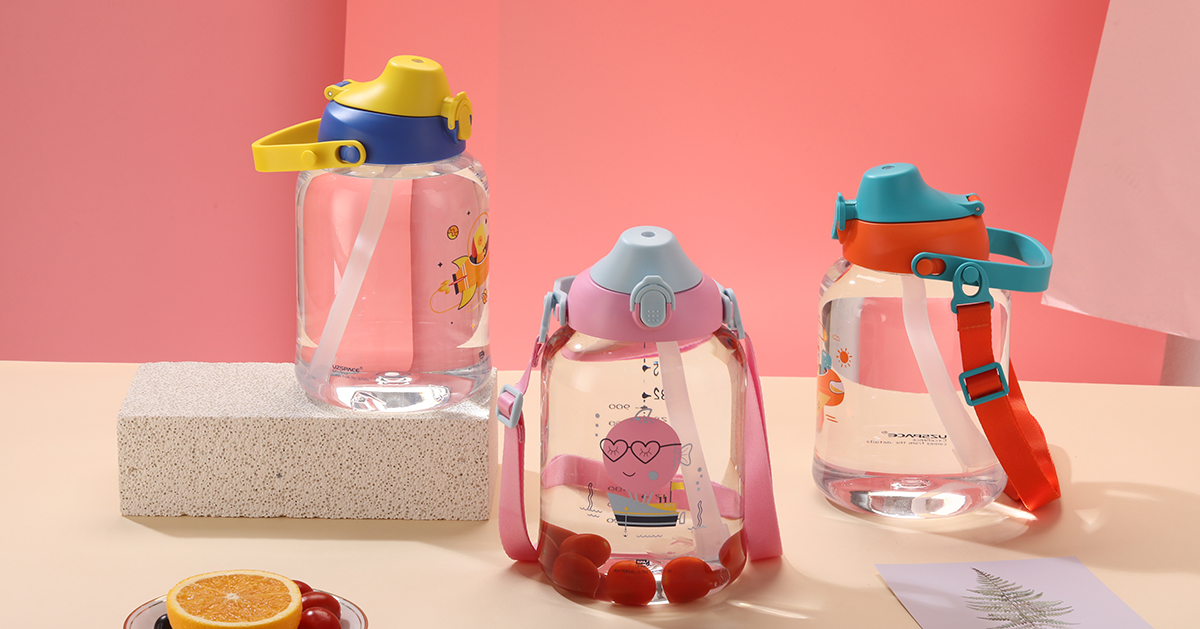 卡通大容量水杯